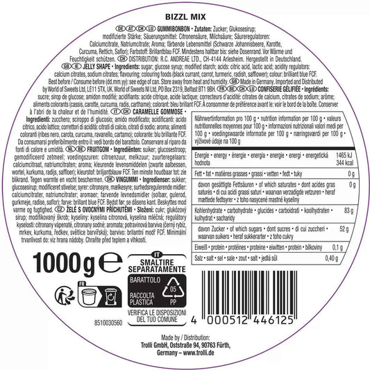 Gifts4YouAll Sweet Cones 200G - Sour, Fizzy, Jelly