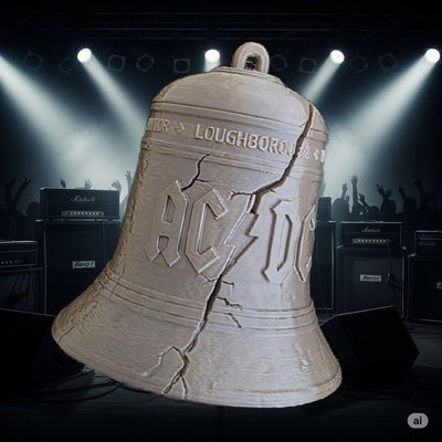 ACDC Hell's Bells 13cm - 3D-PRINTED - Gifts4YouAll