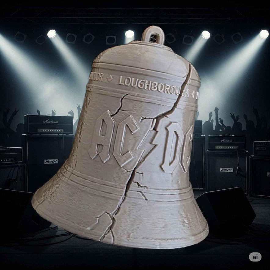 ACDC Hell's Bells 13cm - 3D-PRINTED - Gifts4YouAll