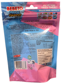 BEBETO Freeze Crunch (FreezeDried) Bubblegum Bottles - Gifts4YouAll