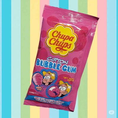 Chupa Chups Cotton Candy Bubble Gum 11g