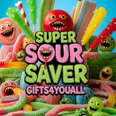 Super Sour Saver - Sour Treats - Gifts4YouAll