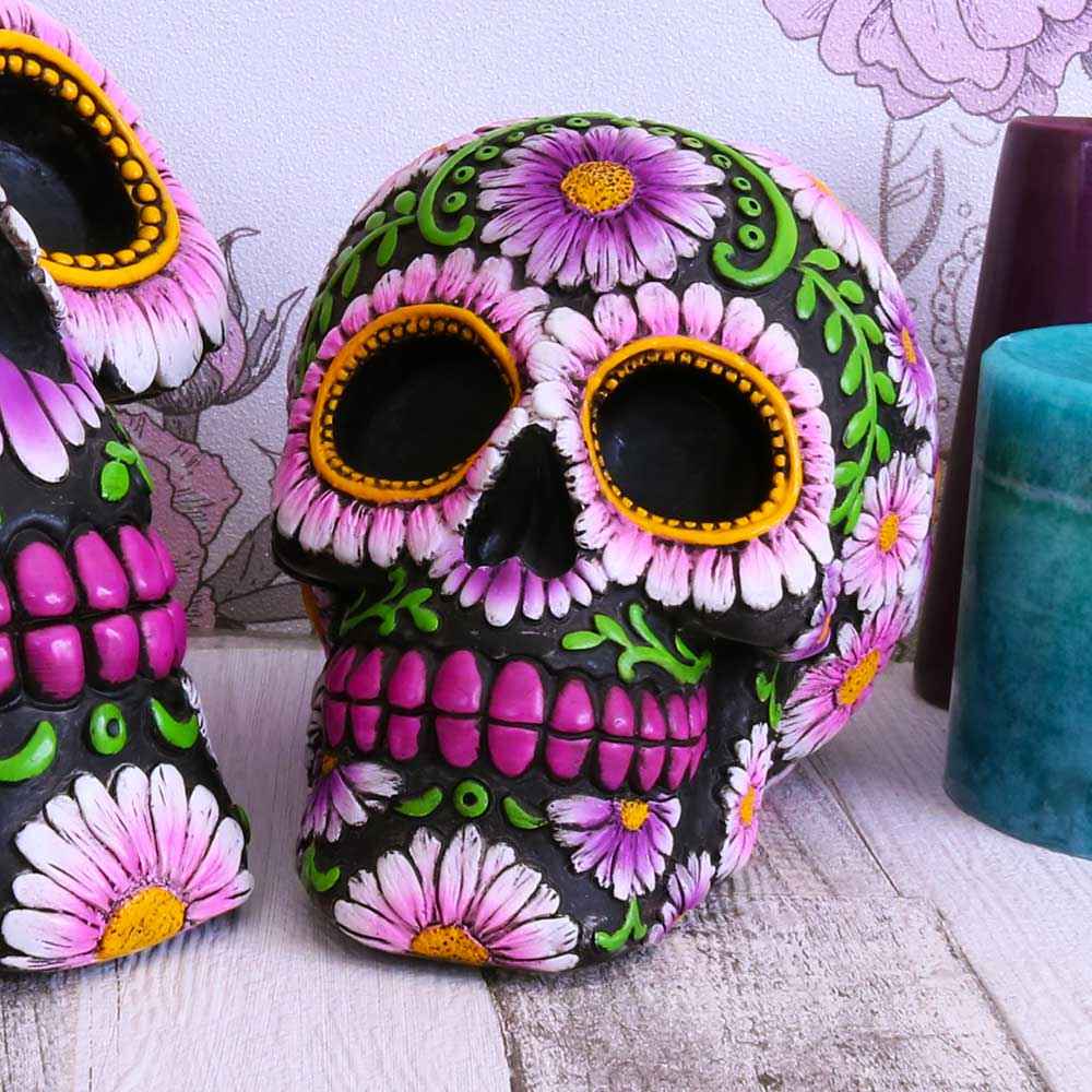 Sugar Petal Calavera Skull 14.5cm