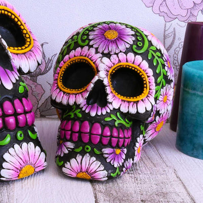 Sugar Petal Calavera Skull 14.5cm - Gifts4YouAll