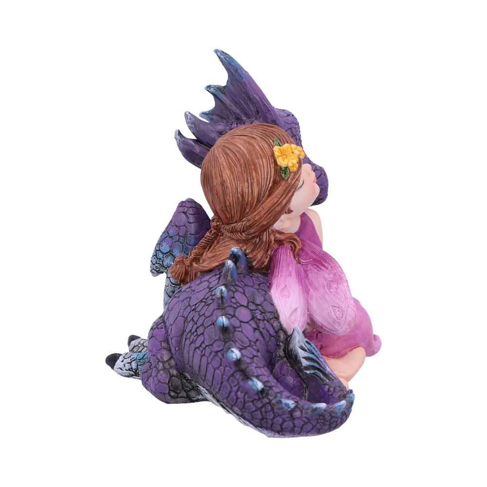 Companion Cuddle Fairy Figurine and Purple Dragon Hugging Figurine 15CM