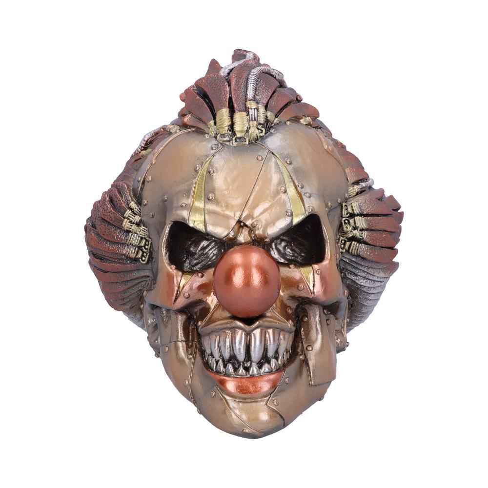 Mechanical Laughter Horror Steampunk Clown Skull Ornament 18CM