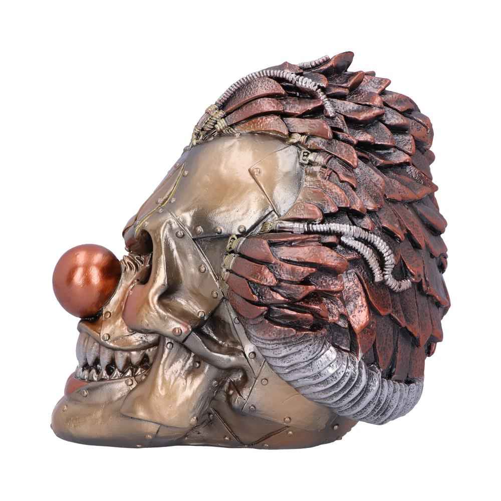 Mechanical Laughter Horror Steampunk Clown Skull Ornament 18CM