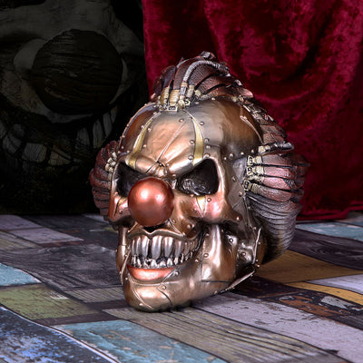 Mechanical Laughter Horror Steampunk Clown Skull Ornament 18CM - Gifts4YouAll