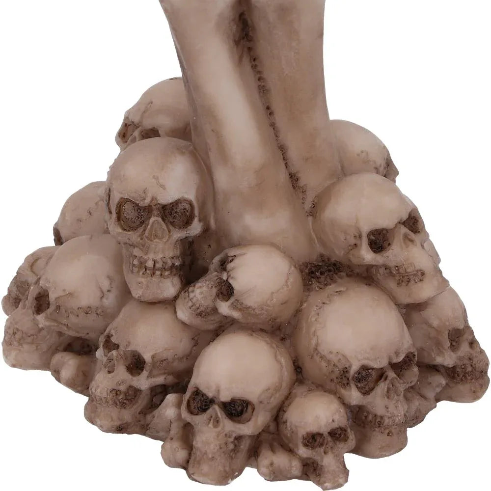Ace of Spades Skeletal Hand Figurine | Gothic Macabre Decor | Nemesis Now