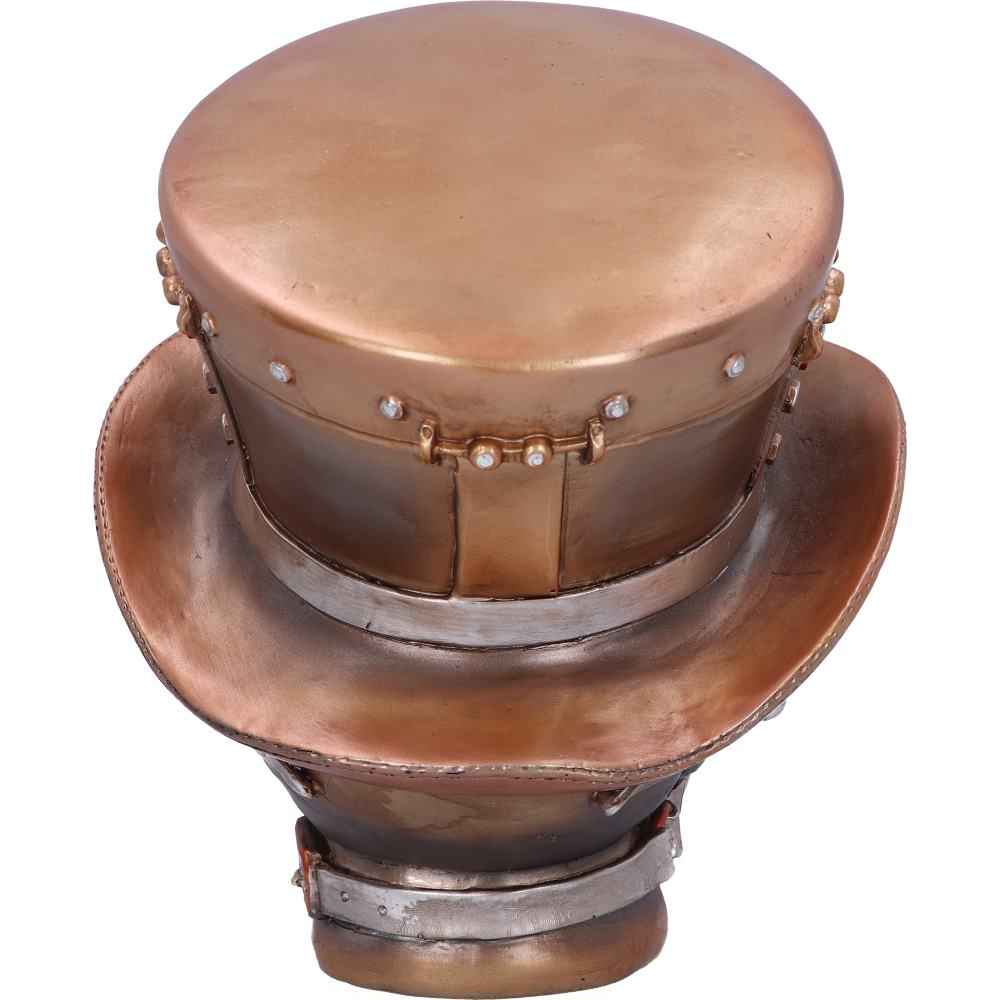 Steampunk Beaky Automaton Apothecary Plague Doctor Bust Figurine 20.5cm