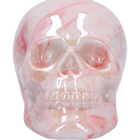 Marbellum Pink Marble Skull (Small) 7cm - Gifts4YouAll